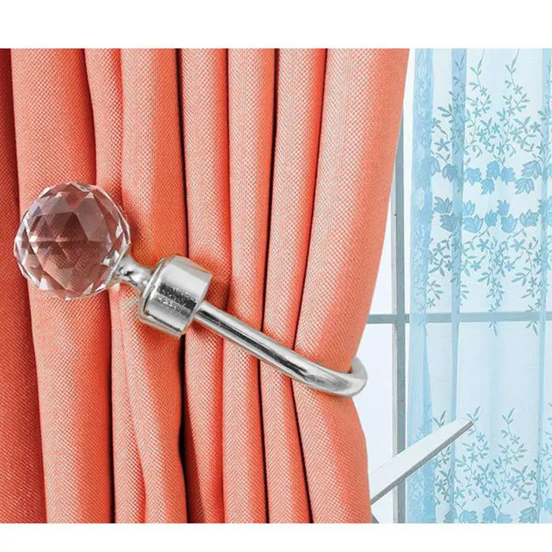 2 предмета U образный al препятствие крючки станок и хрустальный шар Шторы