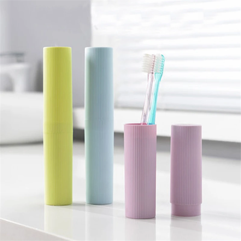 

Creative Portable Plastic Storage Box Household Products Travel Wash Toothbrush Tableware Box Y6