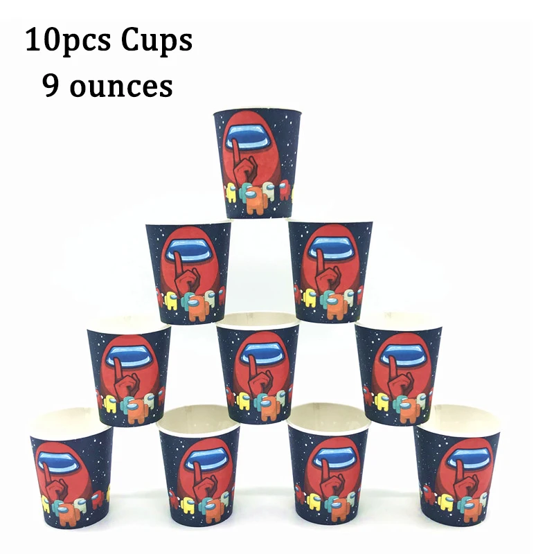 Мультяшный персонаж из игры США товары для дня рождения скатерть бумажная