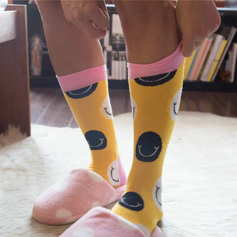 Мужские носки LIONZONE с рисунком кактуса животных панды Кита кота тотема лица