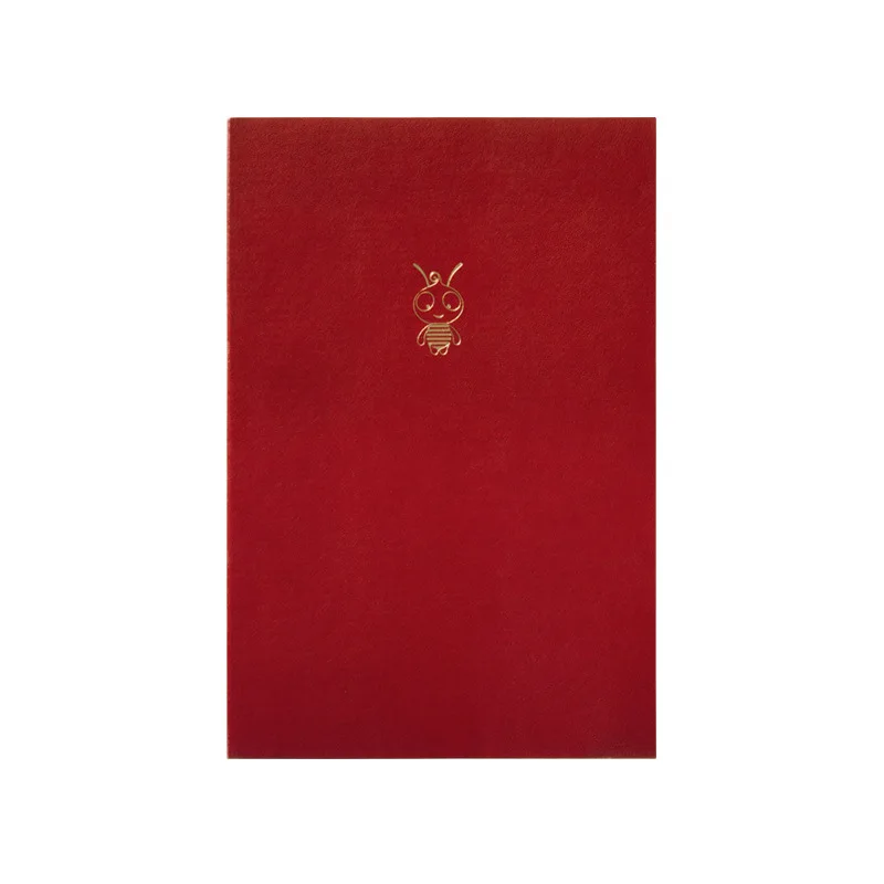 A5 Пчела мягкая крышка пули блокнот точка сетка точечный журнал Bujo A5 - Color: A5