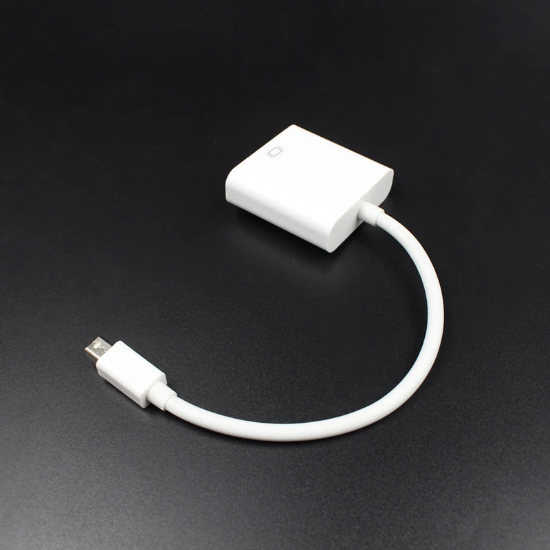 Высококачественный порт дисплея Thunderbolt Mini DP в HDMI совместимый адаптер кабель для