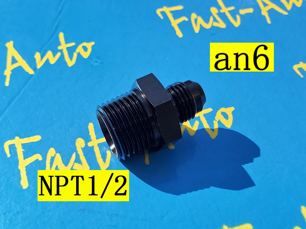 Штекер npt1/2 1/2npt npt 1/2 до 6an an6 an 6 Штекерный адаптер для шланга | Автомобили и