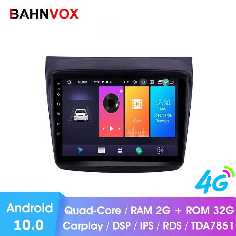 9 &quotandroid 10 0 RAM 2G Автомобильный gps dvd плеер для Mitsubishi Pajero Sport L200 Trion радио Мультимедиа
