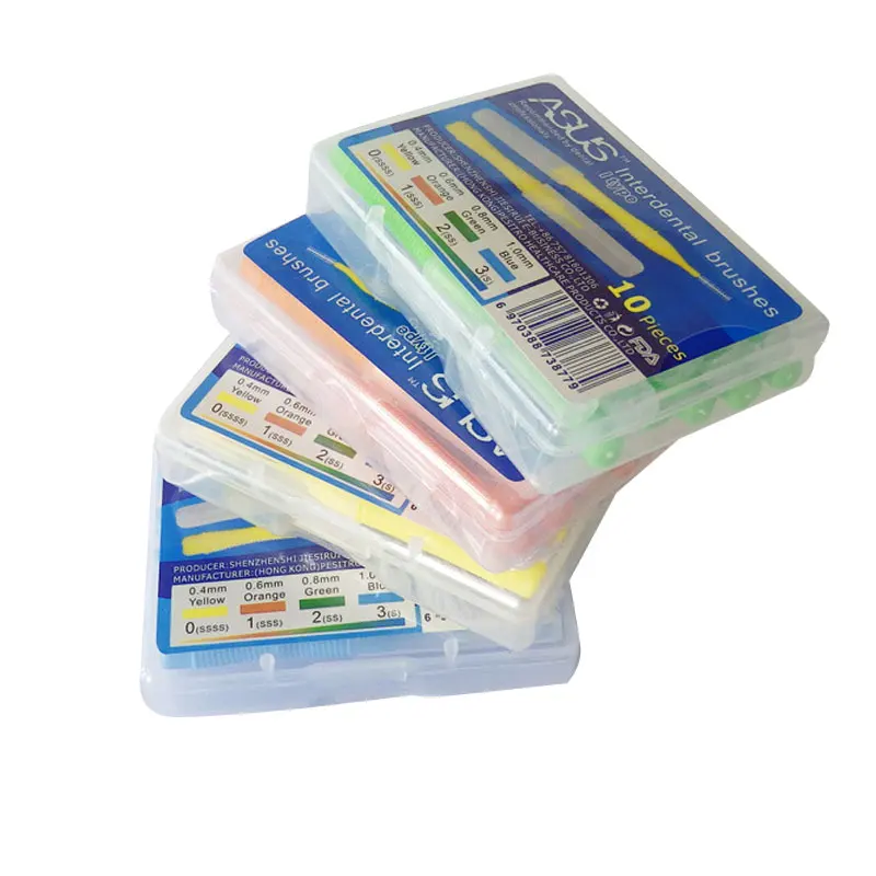 8/10/20 штук для ухода за межзубным пространством практичная щетка Зубная