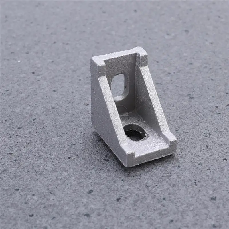 50 шт. алюминиевый сплав угловой кронштейн шарнир Угол L крепеж для Т образного