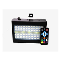hot sale led double color 204 strobe light with remote sound control for dj disco party wedding stage led flash strobe light
