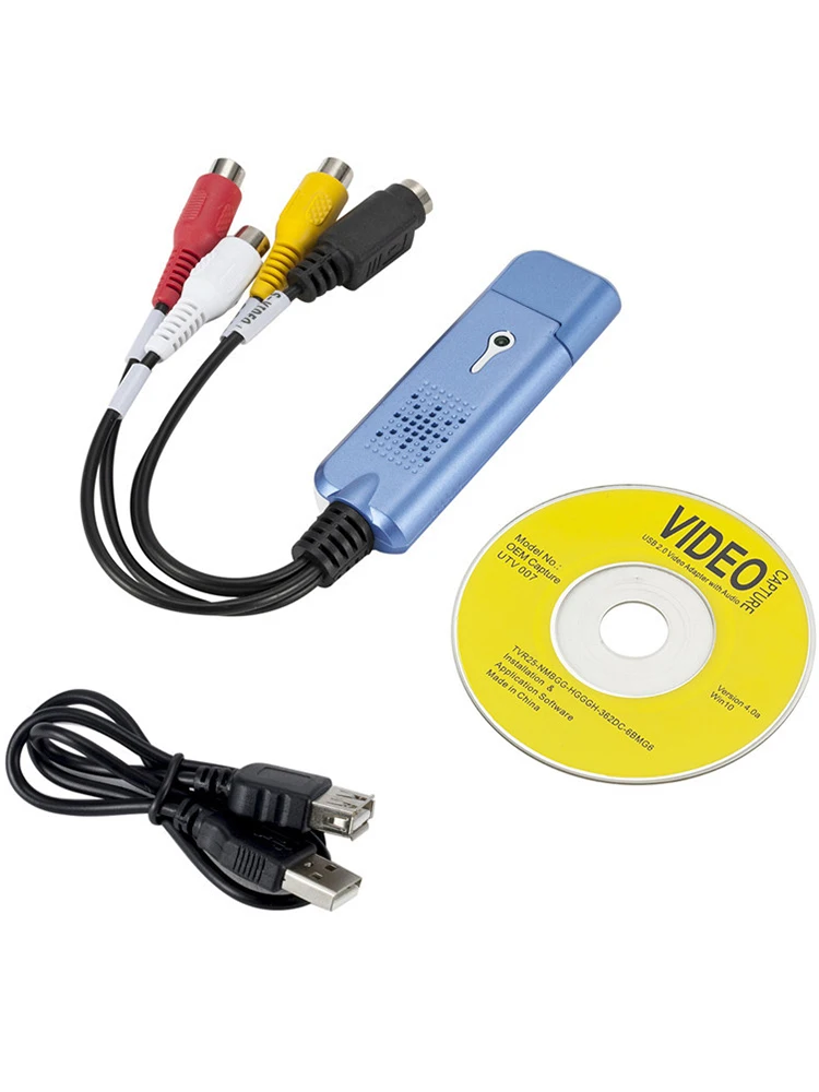 Карта видеозахвата USB 2 0 стерео вход и выход аналоговый видео в цифровой формат