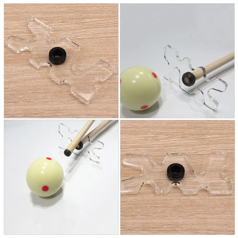 

Acrylic Snooker Pool Cue Rack Billiards Cue Rack Bridge Head Pole Rack Rest