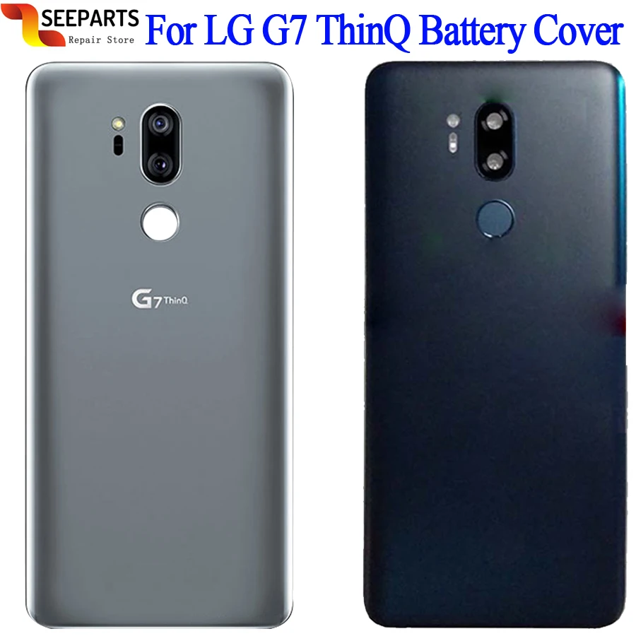 

Новинка, задняя крышка батарейного отсека для LG G7 ThinQ G710 G710EM G710PM, запасные части