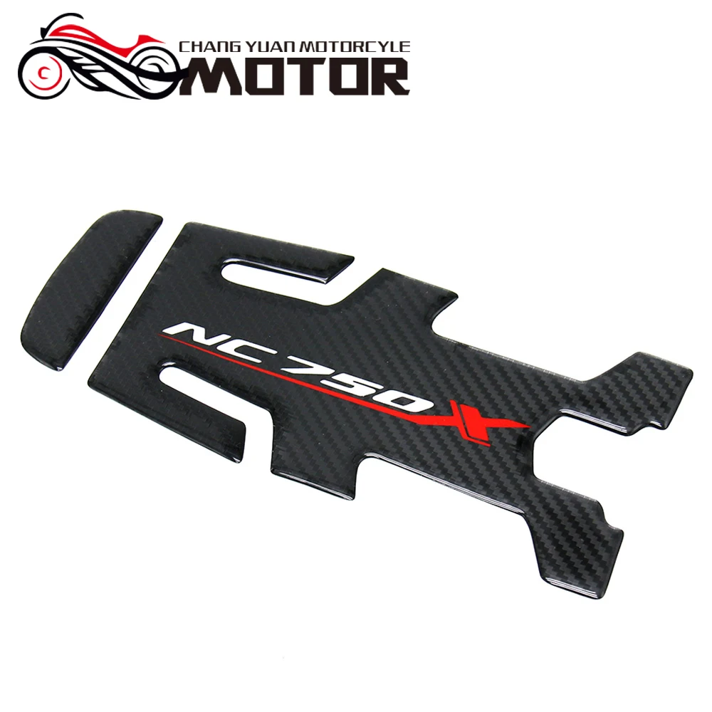 3D аксессуары для fibra de la motocicleta tanque etiqueta almohadilla proctora conjunto para HONDA NC750X NC 750X NC700 2014 2019 2018