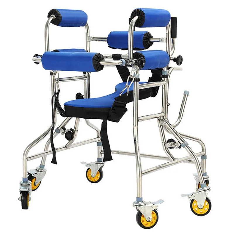 6 колес детские ходунки для предотвращения опрокидывания нижних конечностей