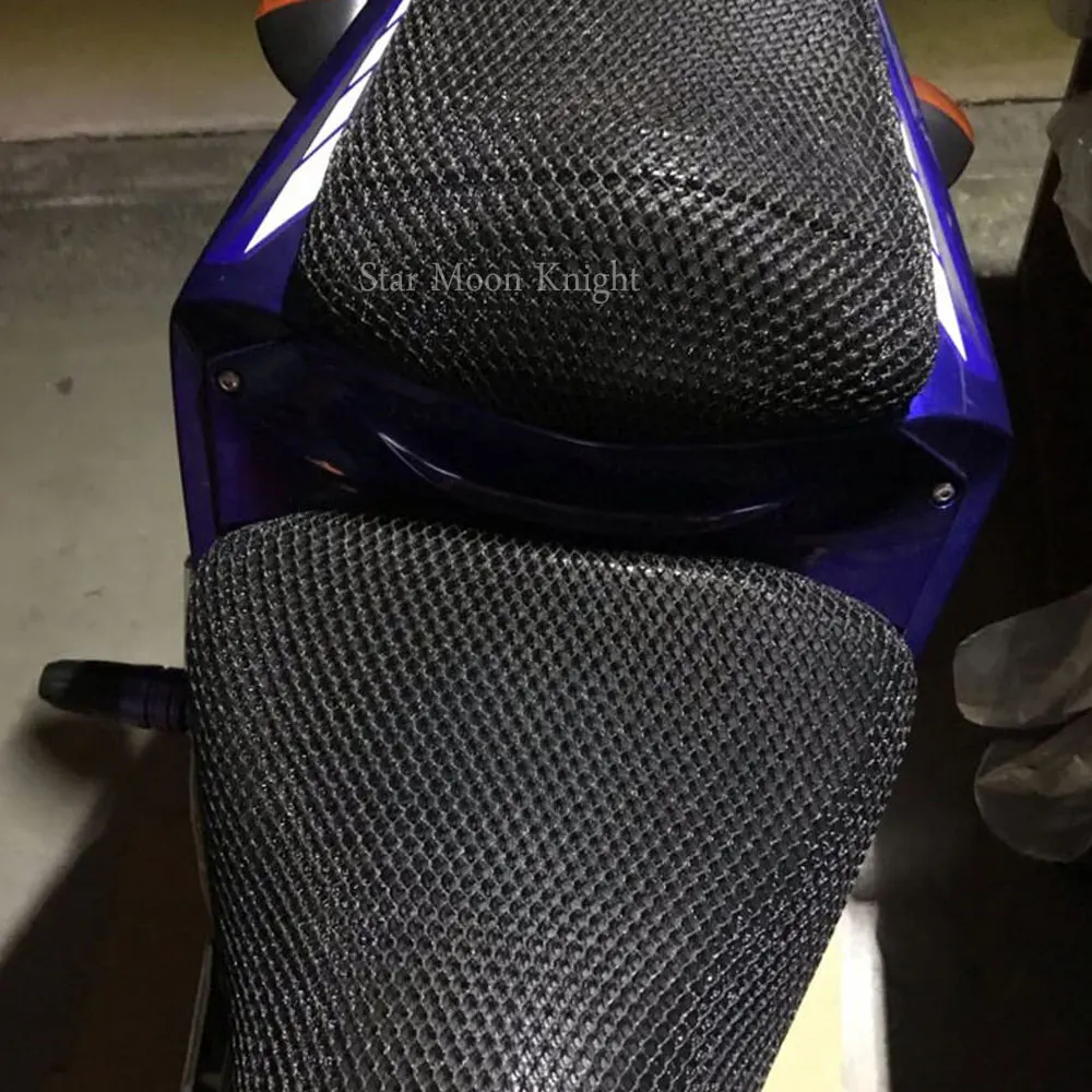 Мотоциклетные аксессуары противоскользящая 3D сетчатая ткань чехол для сиденья