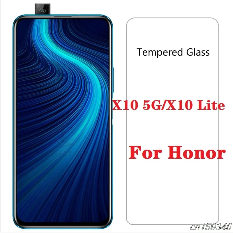 Защитное стекло на Honor X10 Lite протектор экрана закаленное для Huawei Honorx10 Honer Onor X 10 5G 6 63