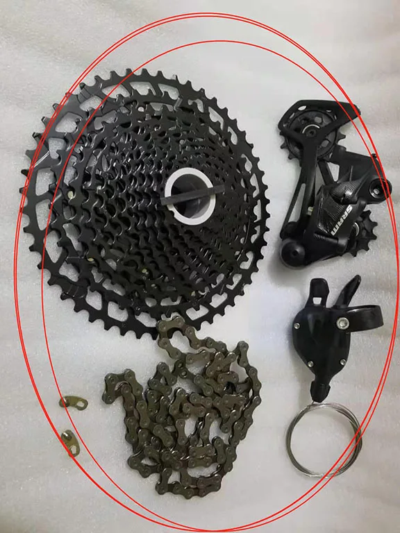 SX eagle groupset 12S MTB велосипед группа наборы переключения+ задний переключатель+ цепь+ кассета