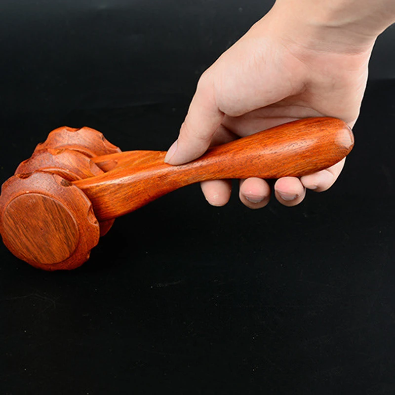 Тонкий массажный ролик для ног вьетнамская деревянная Массажная палка спины