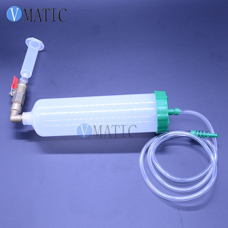 

Free Shipping Glue Prefill Project With 1Pc 300cc/ml Pneumatic Syringe And 1Pc 10cc/ml Syringe With Adapter