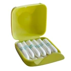 Портативная дорожная коробка для женщин, 1 шт., ящик для хранения кепок, набор инструментов, сумка для переноски случайного цвета