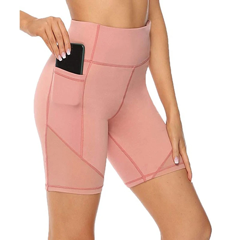 

Fitness shorts Women High Waist Short Basic High Waisted sport shorts Women Sports