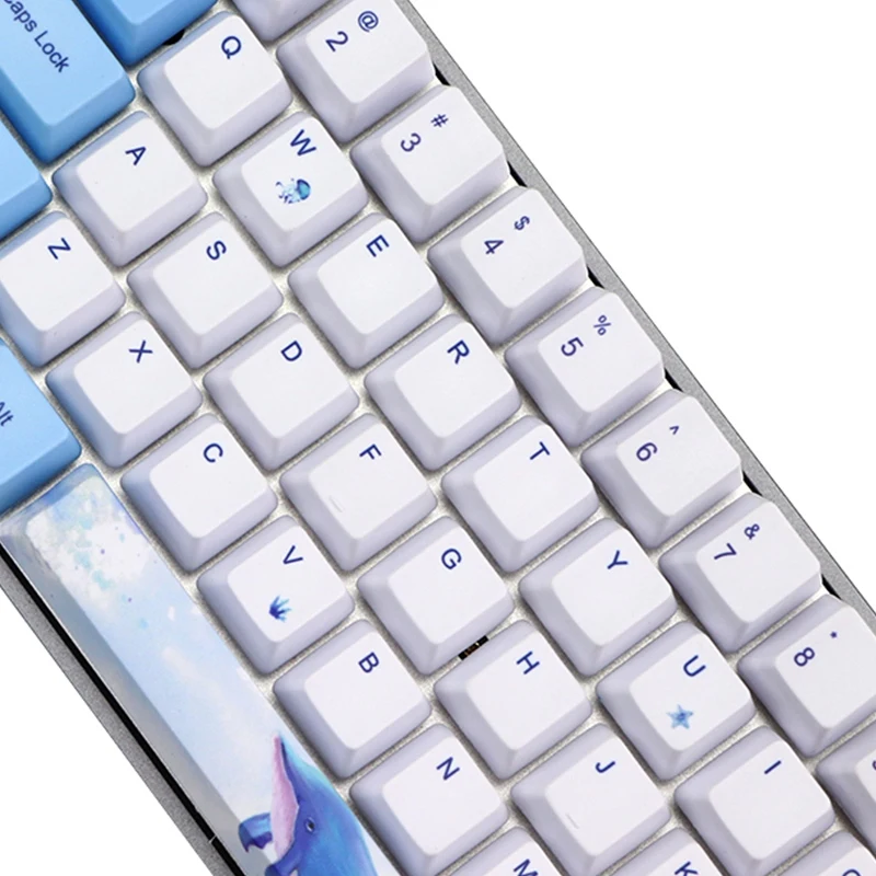 Клавиатура с Китом 60% PBT набор клавишных колпачков для клавиатуры Voor GH60 RK61 ALT61 Annie