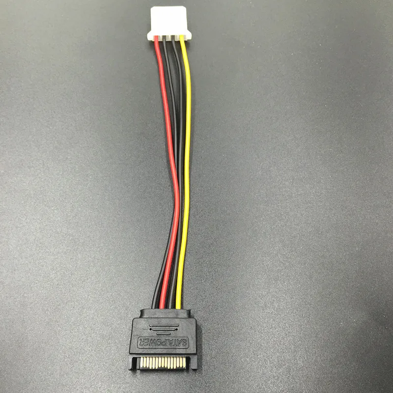 SUOZUN Новый 4Pin IDE Molex 2 Последовательный ATA SATA Y сплиттер жесткий диск кабель