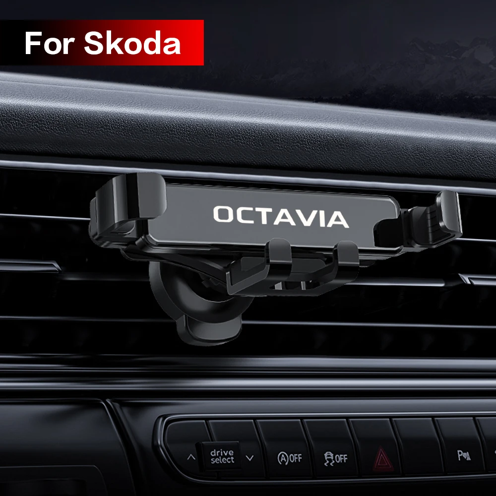 

Auto Accessories Car phone holder High-quality style For skoda octavia a7 3 a5 2 3 FABIA KAMIQ KAROQ KODIAQ RAPID SCALA SUPERB