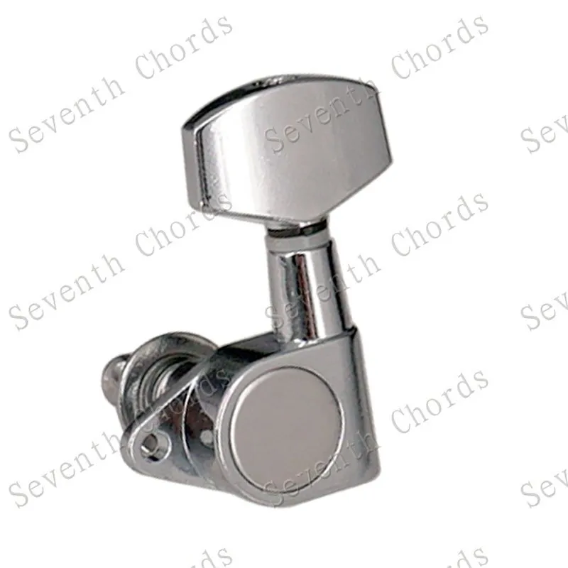 3R3L Колки акустической гитары кнопку тюнер настроечный Винт полностью закрытый