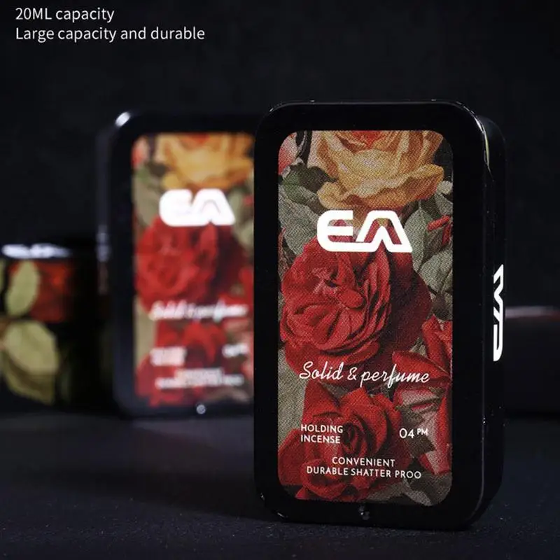 Твердый парфум портативный ароматизатор для женщин и мужчин твердый парфюм