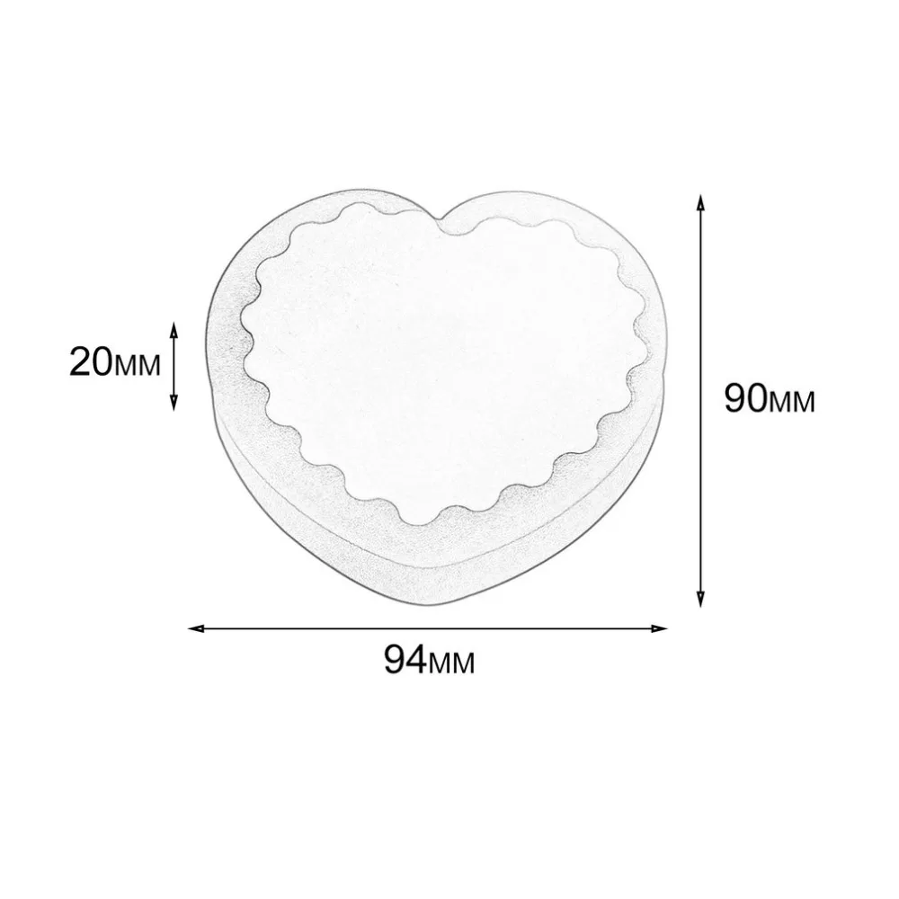 

Heart Shape Painless Hair Removal Depilation Heart Shape Sponge Double-sided Pad Waxing Polishing Face Arm Leg Hair Removal Tool