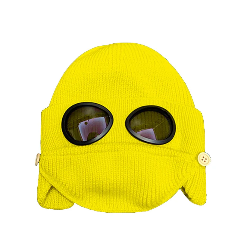 Зимняя Вязаная Шапка-бини для детей и взрослых | Аксессуары одежды