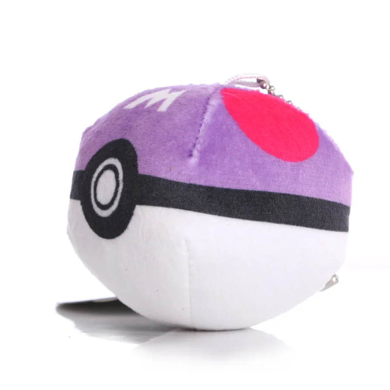 

TAKARA TOMY Pokemon Pokeball Plush Toys Pikachu Ball Doll Keychain Stuffed Soft Toy Pendant Gift