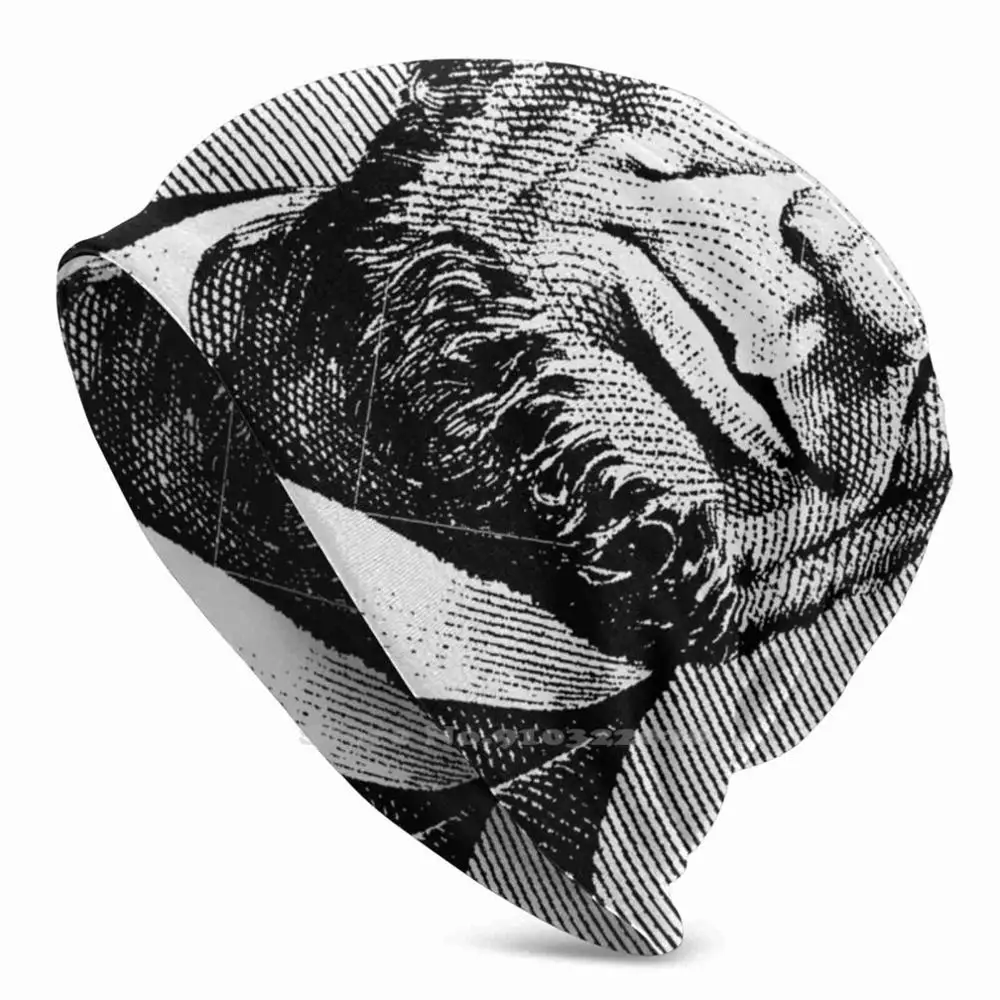 Lincoln Dollar 1 New Autumn Winter Hedging Cap Outdoor 50s 60s Retro Lipstick Pop Art Pop Face Collectors Lips Records Mouth