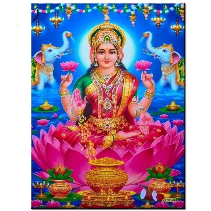Алмазная мозаика Lakshmi полностью квадратная картина 5d набор для рукоделия вышивка