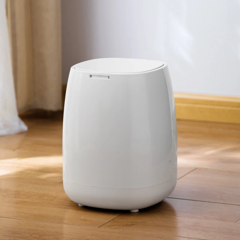 

Luxury Press Trash Can Creative Nordic Cute Waterproof Bedroom Simple Waste Bin Living Room Kosz Na Smieci Home Products 50