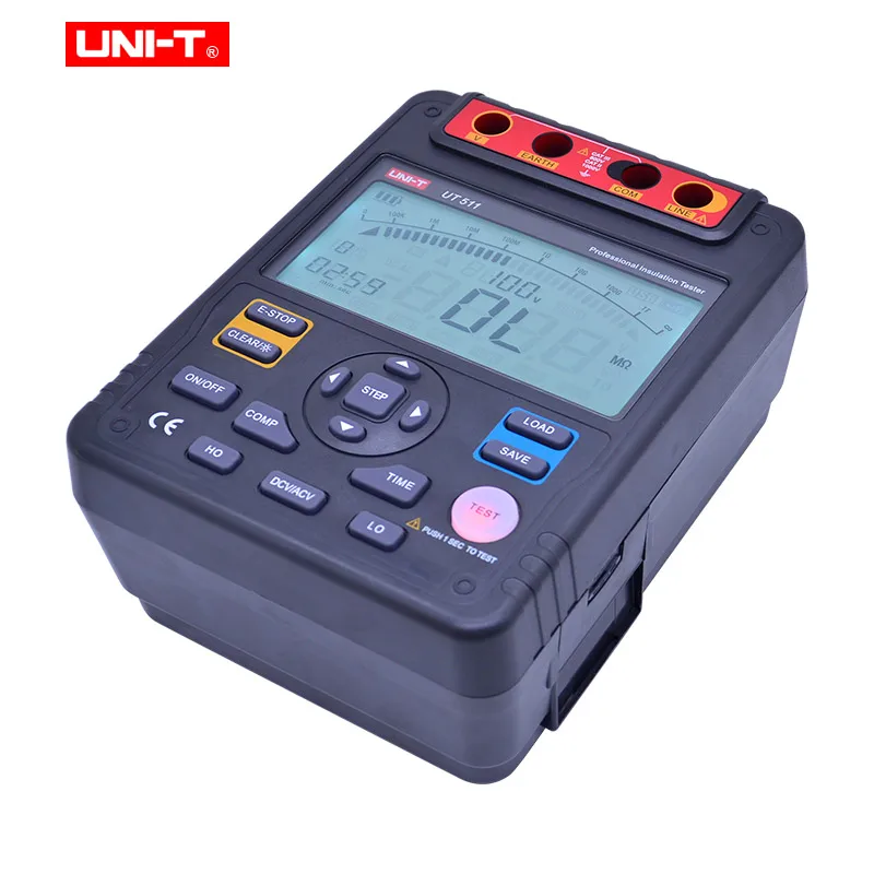 Цифровые измерители сопротивления изоляции измеритель 1000 в 10Gohm Мегаомметр с