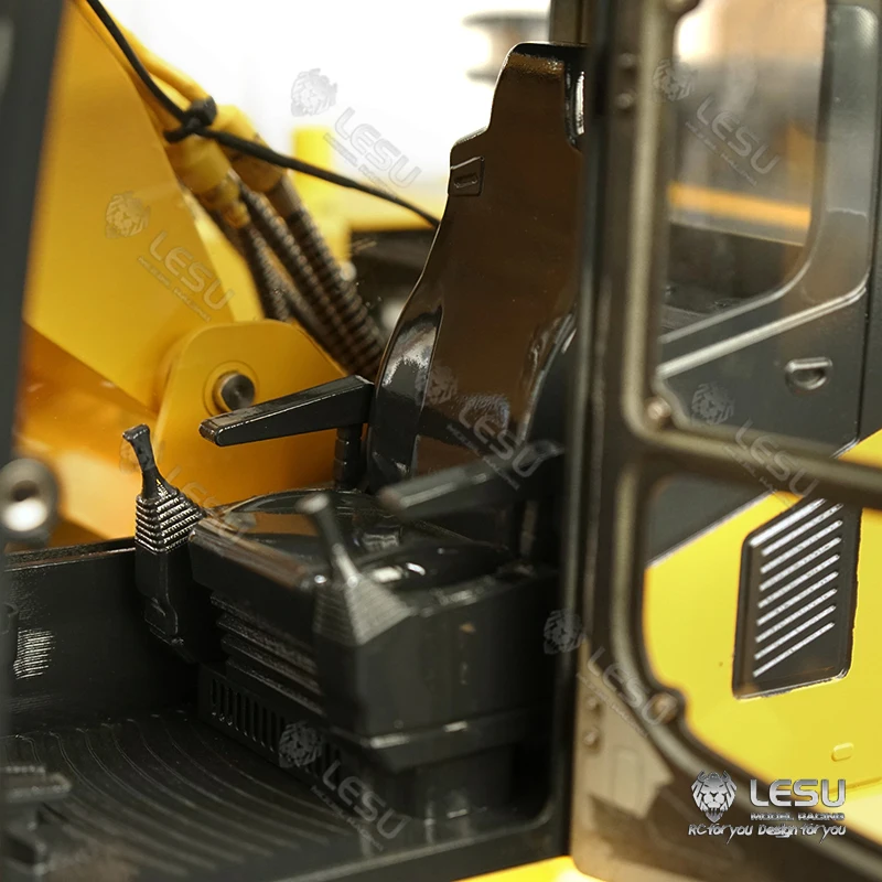 LESU 1/14 Zenoah Koma PC360 гидравлический экскаватор полностью металлический грузовик гусеницы звездочки ESC