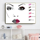 Абстрактное искусство, красота, девушка, ресницы, ресницы, холст, живопись, настенные художественные плакаты, принты, настенные картины для гостиной, дома, настенные картины