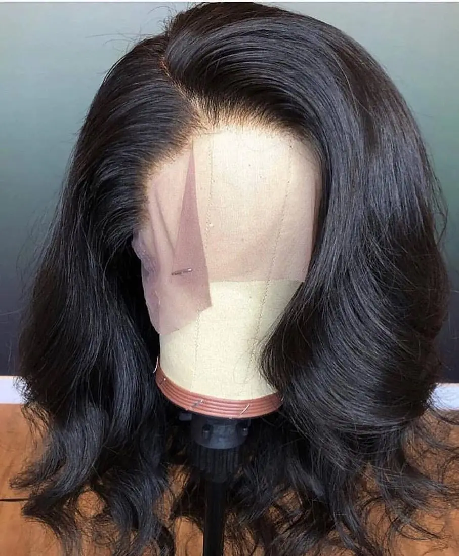 

Onecut Wavy fake scalp lace front human hair wigs for black women brazilian Body Wave long wig preplucked with baby hair 13x6