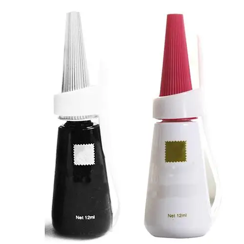 Женские Накладные ресницы макияж клей для ресниц прозрачный белый темно черный