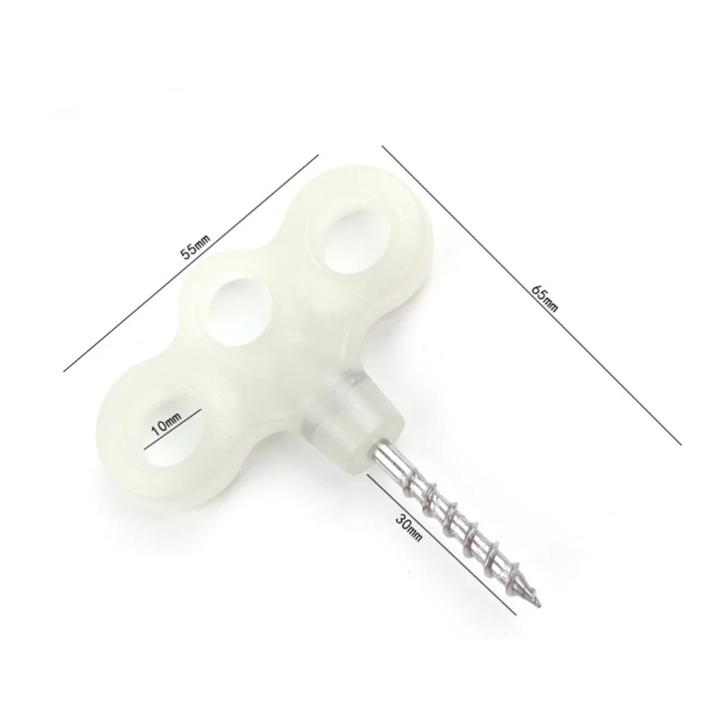 Винты для палатки 5 шт. уличные легкие колышки с тремя отверстиями крепления на