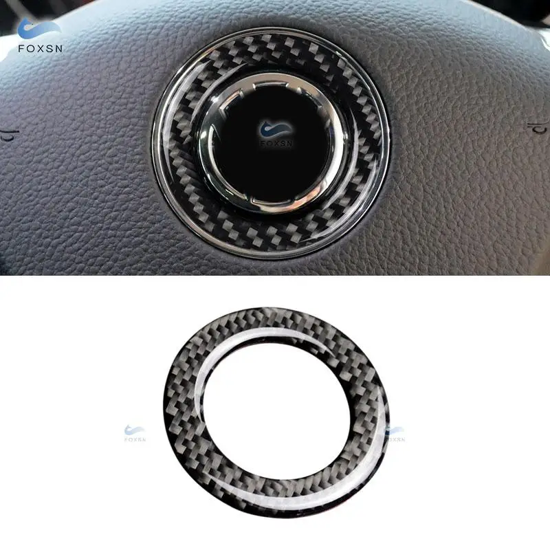 Чехол на руль из углеродного волокна для VW Golf 6 7 MK6 MK7 Jetta MK5 Passat B6 B7 Polo Touareg Skoda Octavia