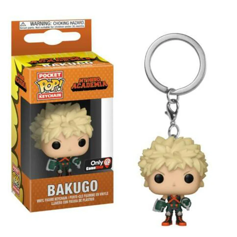 Funko POP Pocket My Hero Academy брелок Bakugo фигурка игрушки