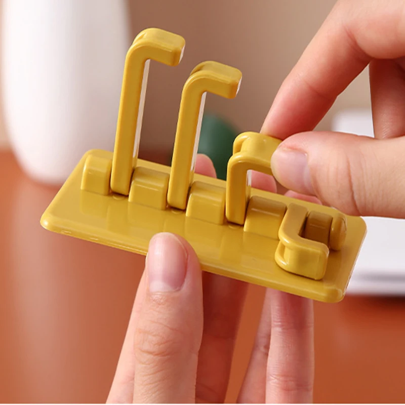 

Wall Hanger Hook Hanger Organizer Stronger Adhesive Wall Sucker Heavy Furniture Bathroom Wall Wood Hangers for Kitchen Bags Set