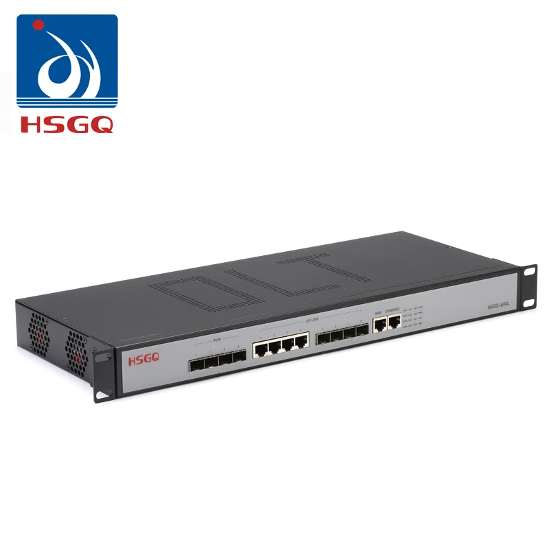 

HSGQ E04L mini 4 PON Ports GEPON OLT for FTTH compatible Huawei ZTE Bdcom