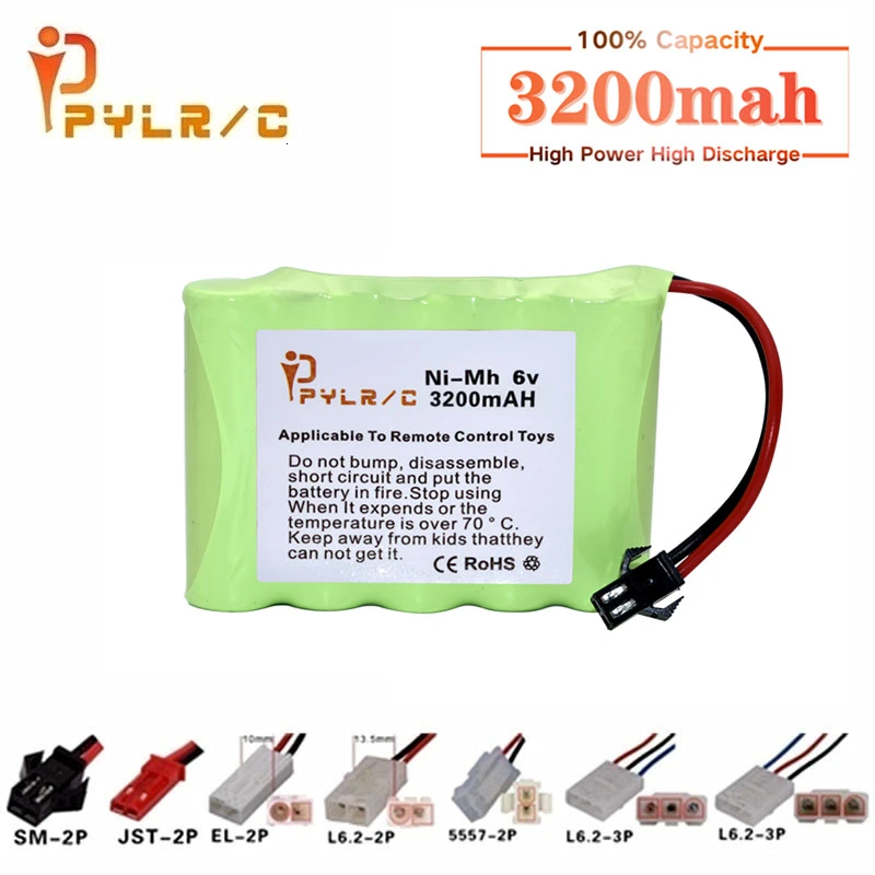 Аккумуляторная батарея 6 в для радиоуправляемых игрушек автомобилей танков