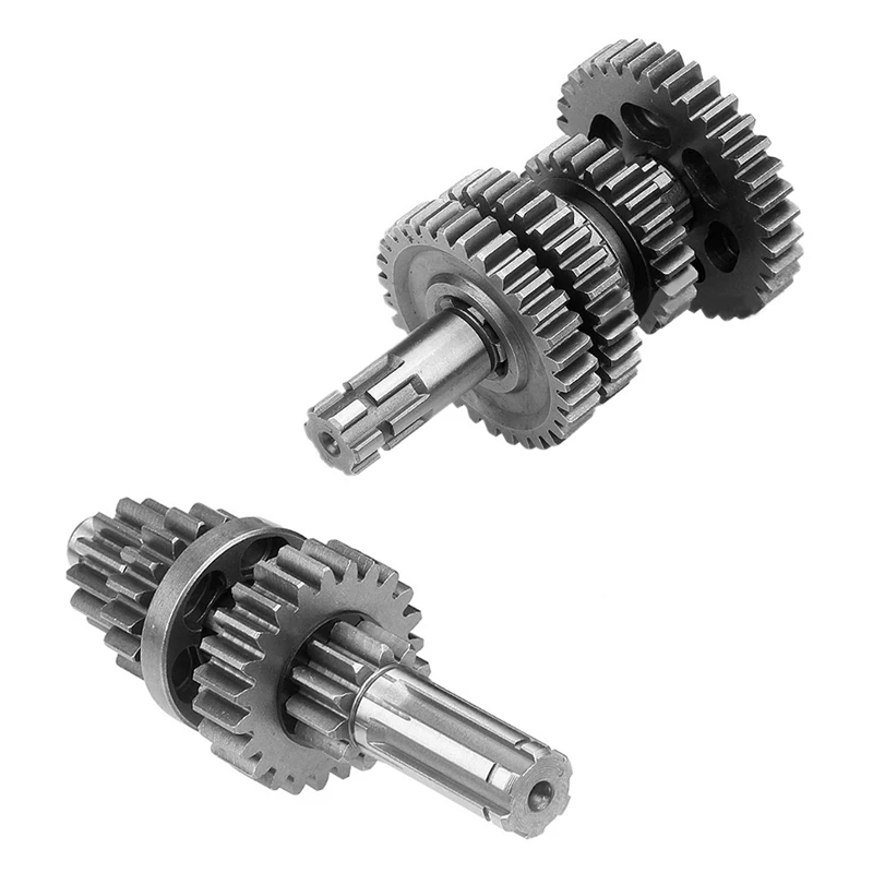 

Main Counter Shaft with Reverse (3 Forward Plus 1 Reverse Gear) for 110-125CC ATV Dirt Bike ATV Horizontal Engine Parts