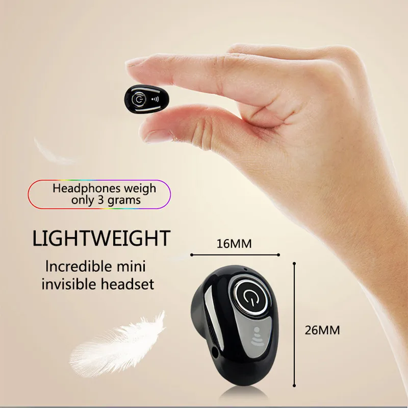 Bluetooth-наушники Mini S650 Спортивная игровая гарнитура с микрофоном