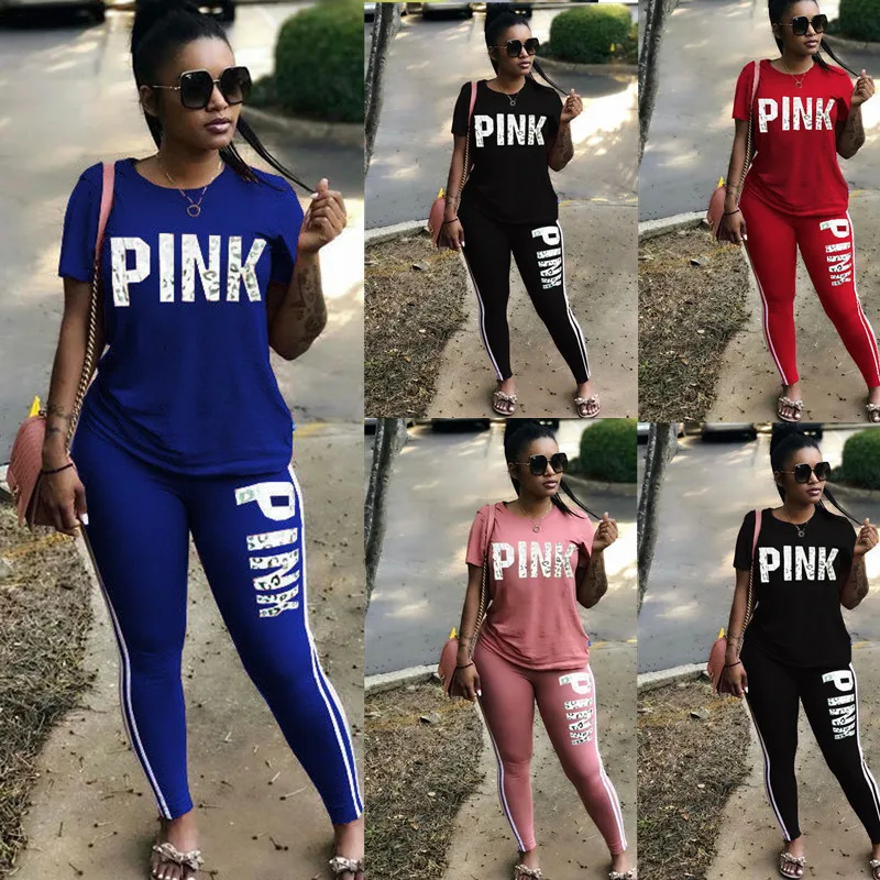 Большой размер комплект из 2 предметов 2020 женская спортивная одежда повседневная