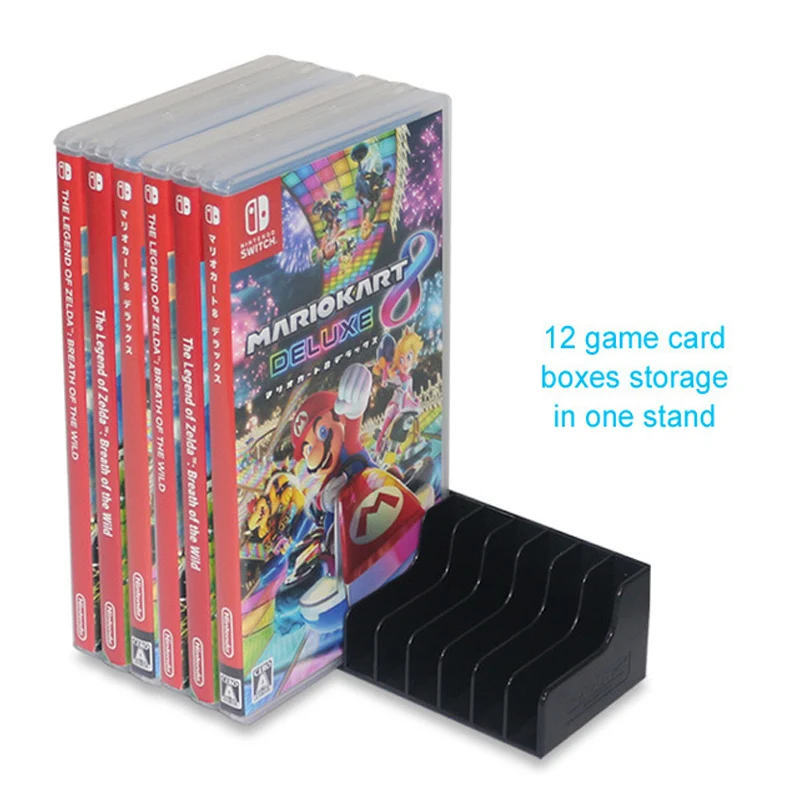 2 шт./лот коробки для игровых карт подставка хранения CD дисков держатель