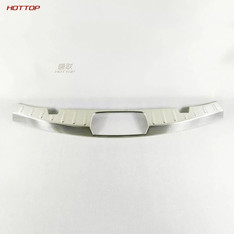 2 предмета Нержавеющая сталь Наружный сзади + внутренняя Бампер протектор порога